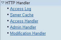 HTTP Handler Menü